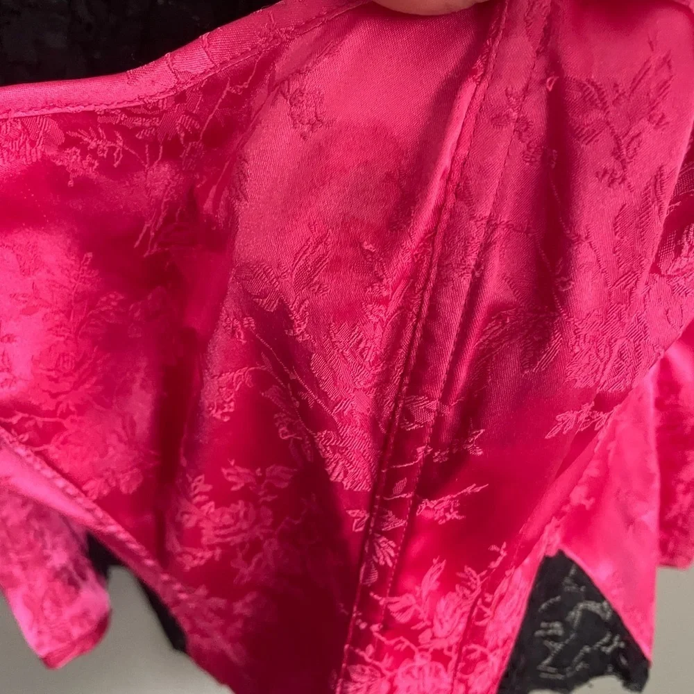 Fredericks of Hollywood Lace Corset Bustier.